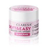 Hibridinis statybinis gelis CLARESA Soft&Easy glam pink, 12 g